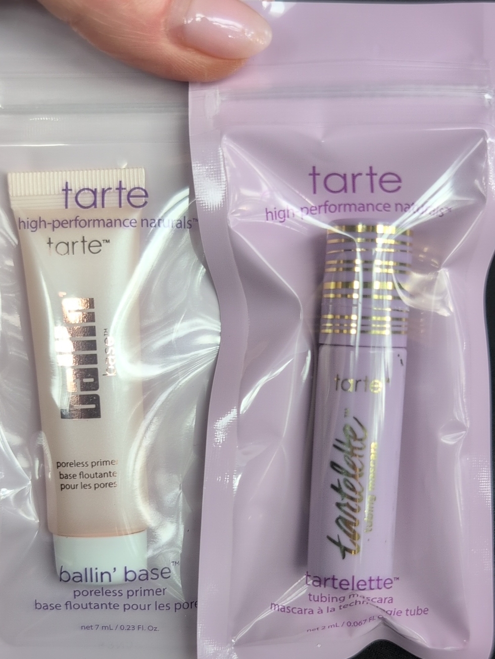 tarte Pink Tartelette Tubing Mascara & Ballin' Base Poreless Primer Duo